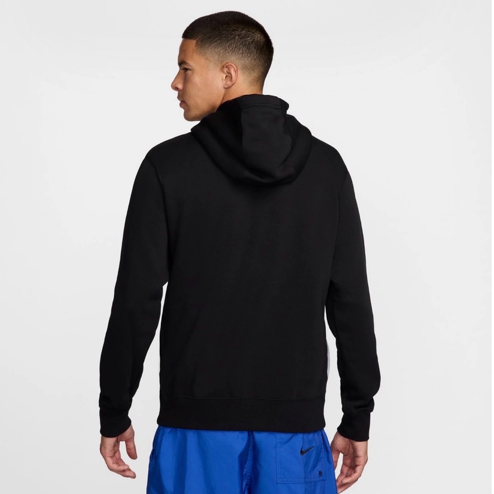 NWT Nike Men's Sportswear Black, Blue, and White Hoodie - Picture 2 of 8